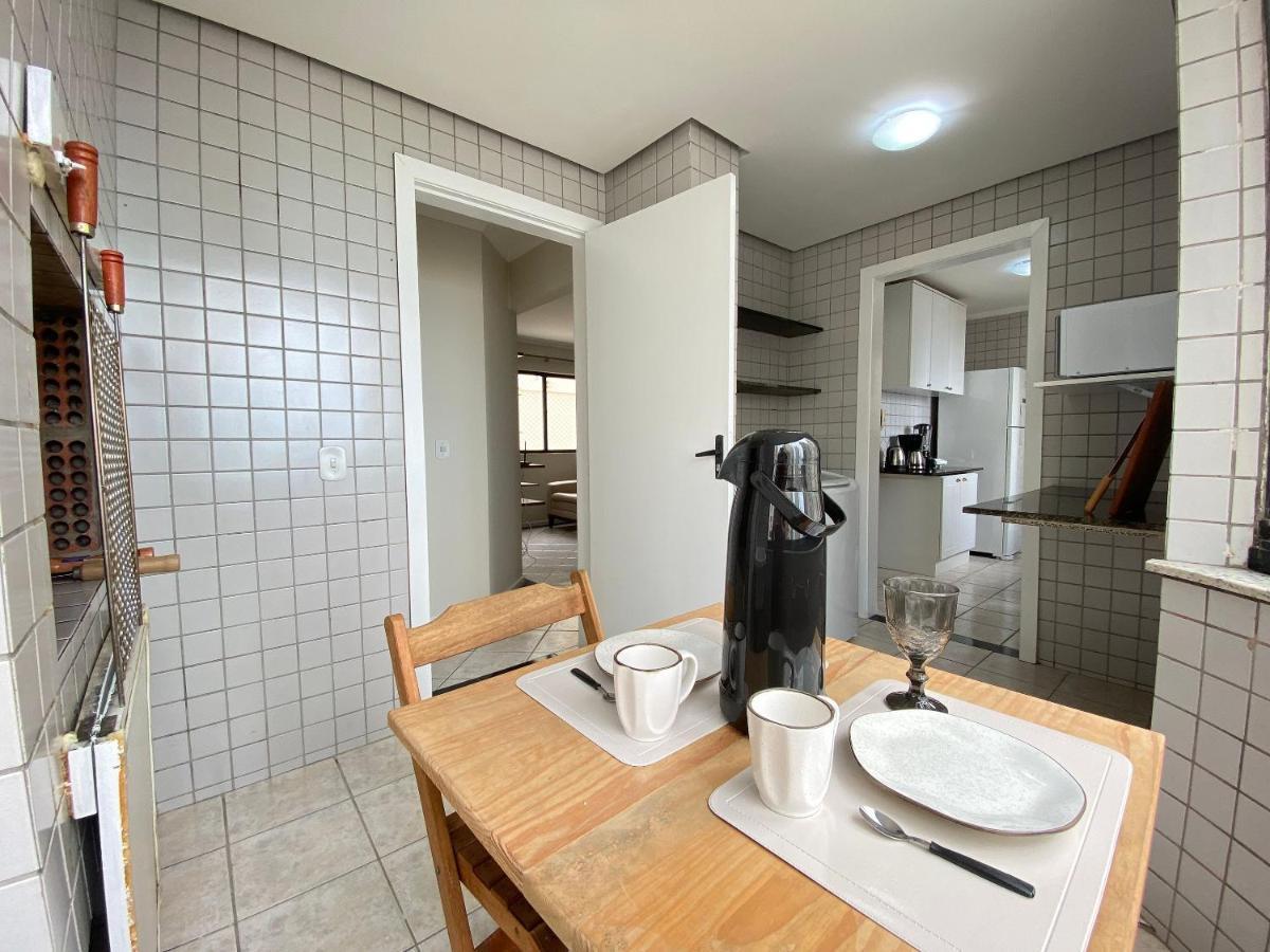 Apartamento Dca51 - Pe Na Areia, Churrasqueira, 2 Garagens