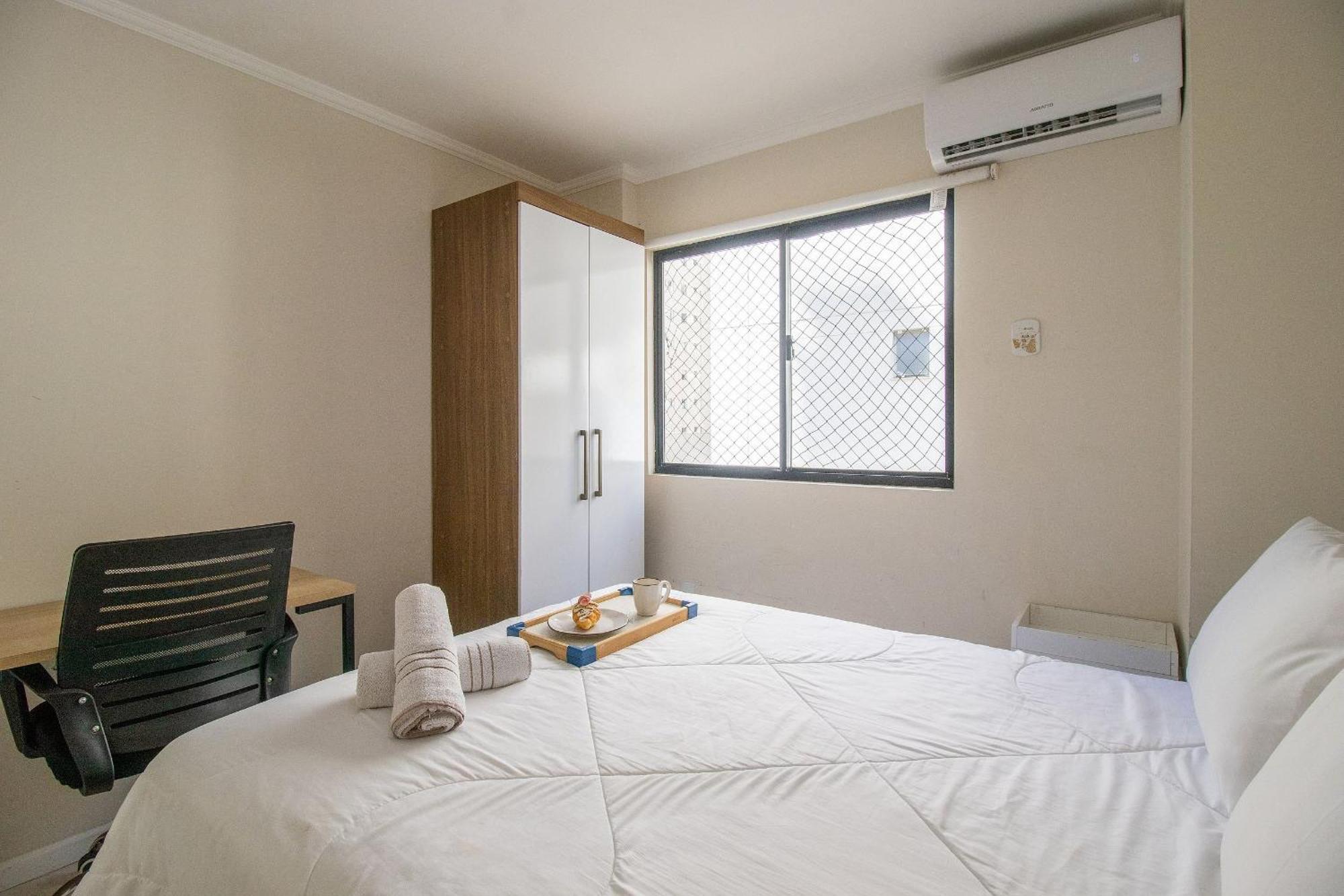 Dca51 - Pe Na Areia, Churrasqueira, 2 Garagens Apartamento